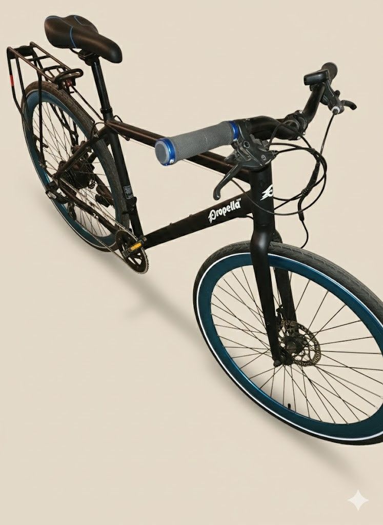 Propella 7S electric assist 36v lightweight city bike battery needs rebuild high quality bicycle local company 

