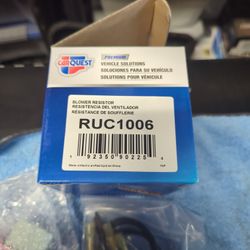 Carquest Ruc1006 Blower Motor Resistor 99-03 7.3 Powerstroke
