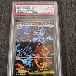 PSA GEM MT 10 Mega Charizard EX Inferno X