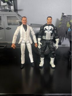 Toybiz Marvel Legends Punisher and Jigsaw