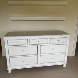 All Wood Antique Dresser 