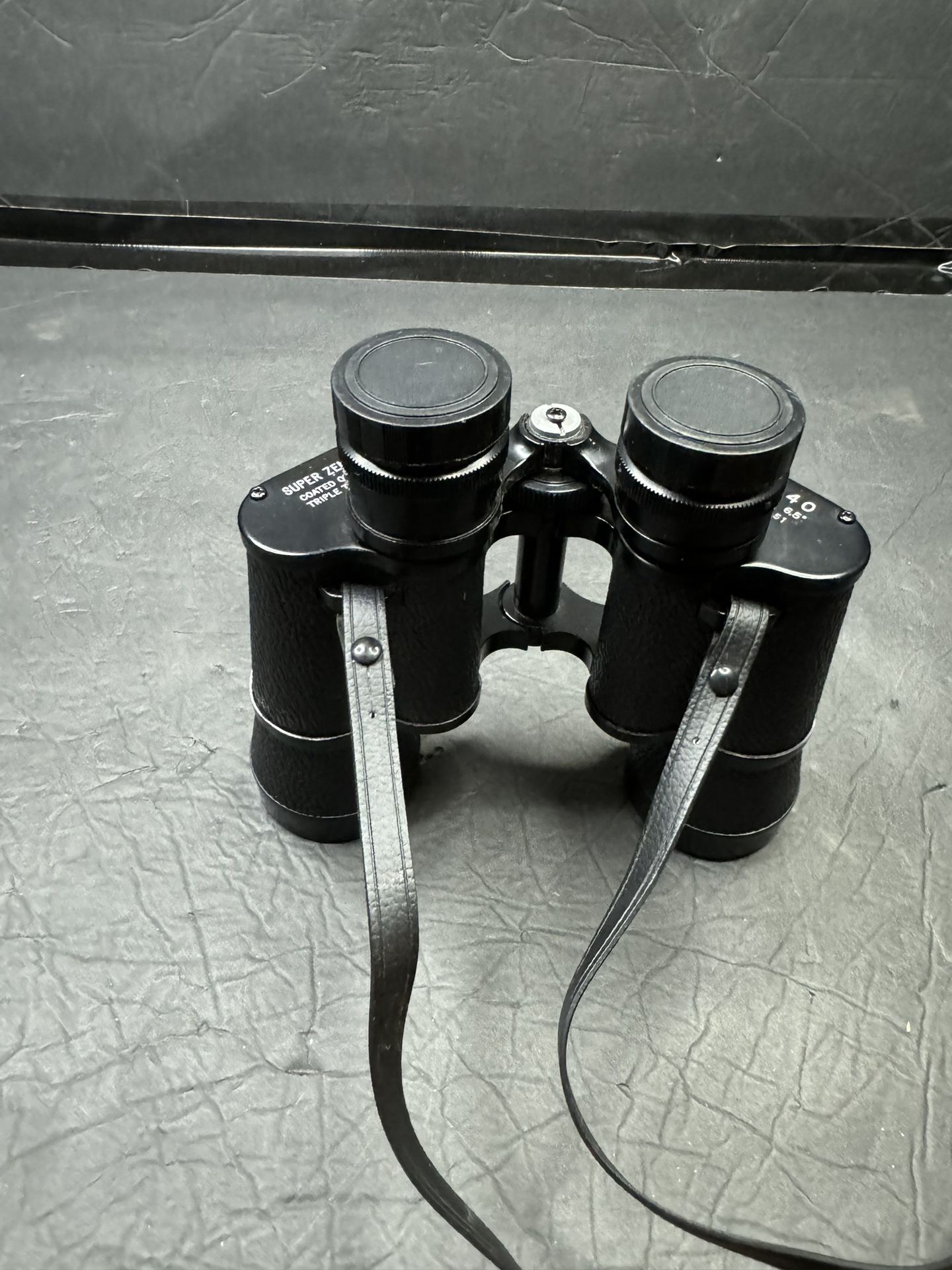 Vintage Binoculars Super Zenith || 8x40 || Black color