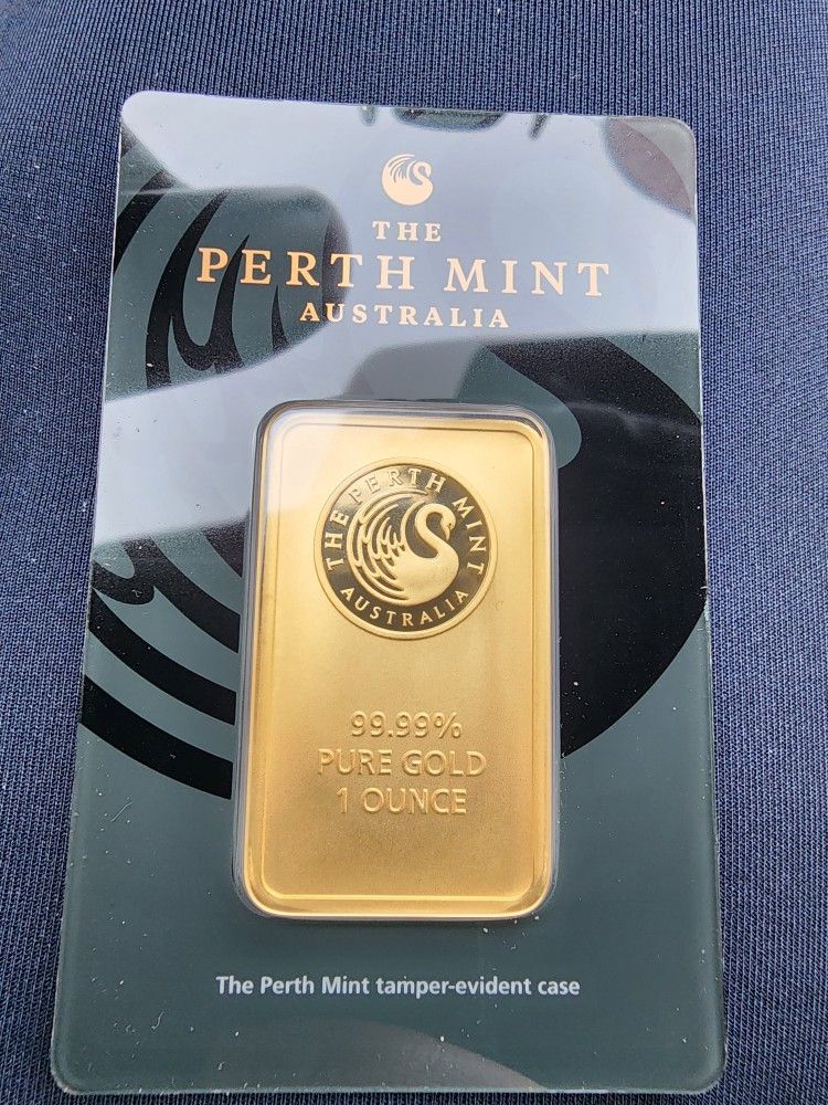 1 oz gold bar