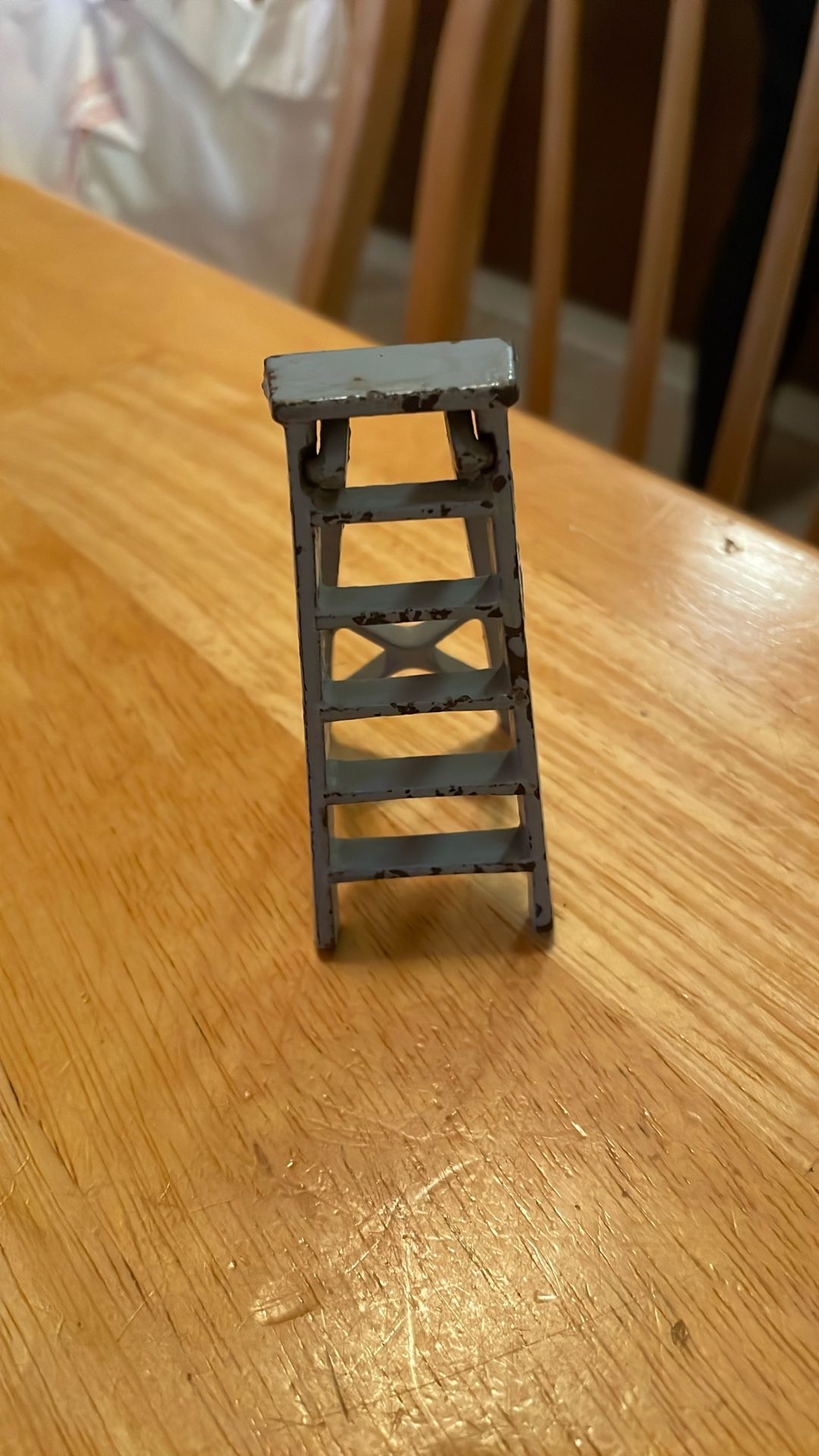 Antique Cast Iron 3” Folding Ladder