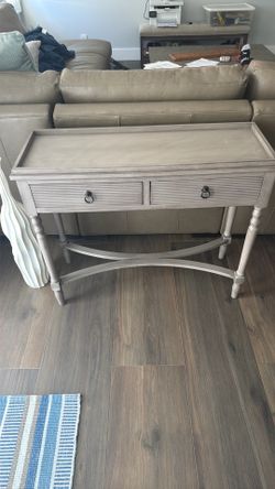 Hall Table wooden 2 drawer