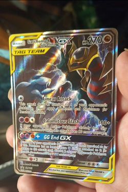 Garchomp & Giratina GX Tag Team Pokémon Card