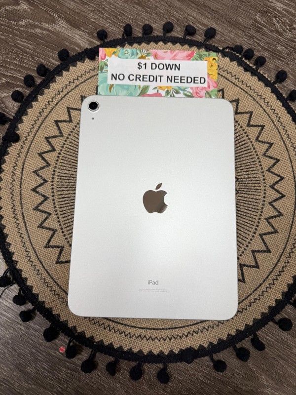 Apple IPad 10th Gen Tablet - Only $1 Today Pay The Rest Later!