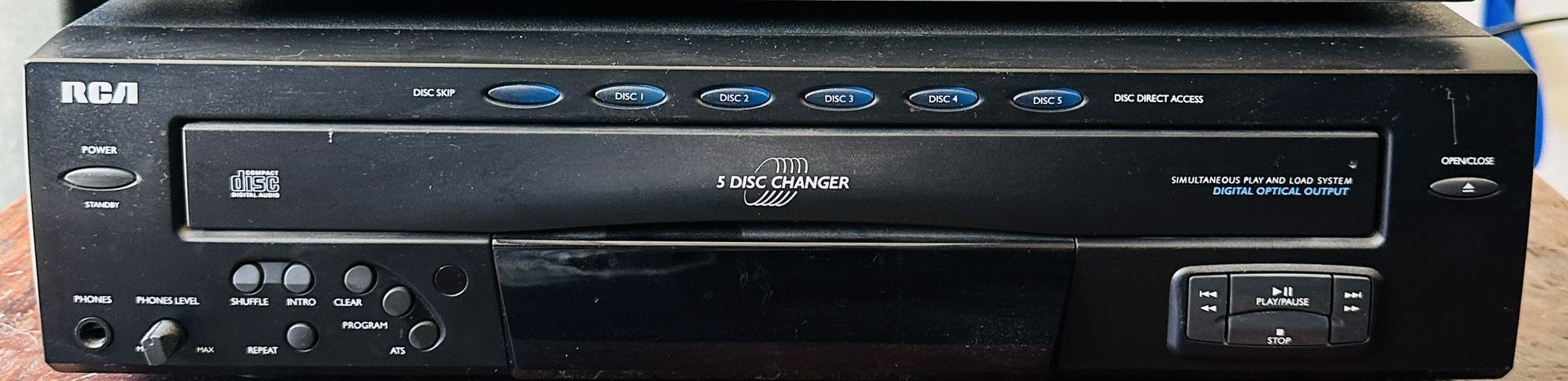 RCA 5 Disc Player
