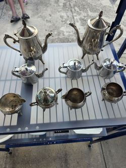 Silver-Plated Tea and Coffee Set