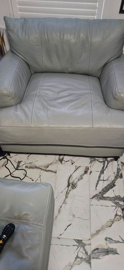 CHAIR LEATHER OVERSIZE