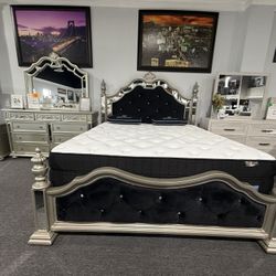 4 Pc King Bedroom Set 