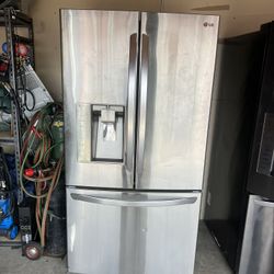 Lg French Door Refrigerator Stainless Steel 
