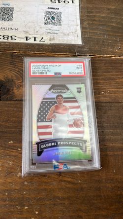 2020 lamelo ball silver prizm