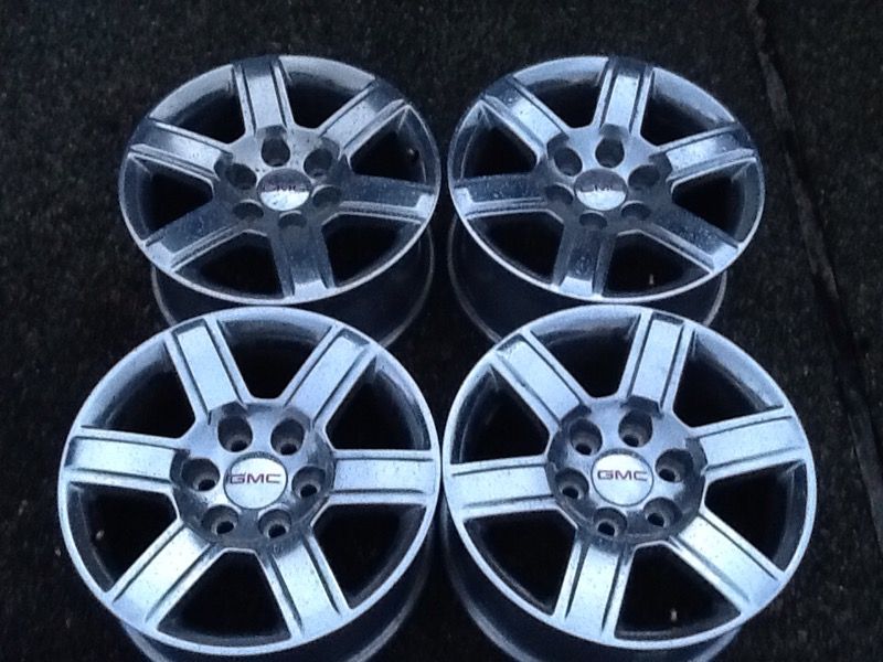 18" inch 2016 GMC Yukon XL OEM Original Stock Factory Wheels rims 6lug 6x5.5 or 139.7mm