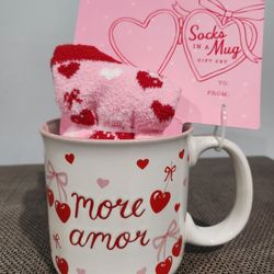 Warm Her Heart Mug And Socks Set