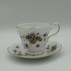 Vintage English Made Tea Cup And Saucer