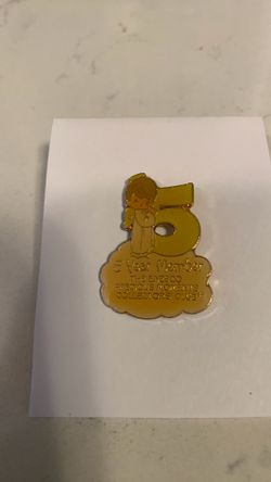 Precious Moments The Enesco 5 Year Members Pin