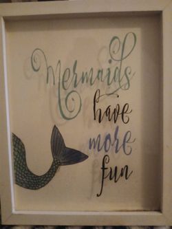 Glass mermaid picture