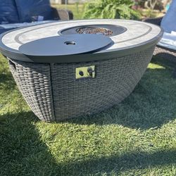 brand new patio fire pit propane in box