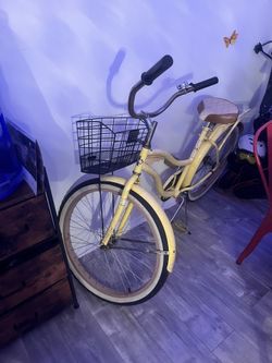 Beach Bike With Basket