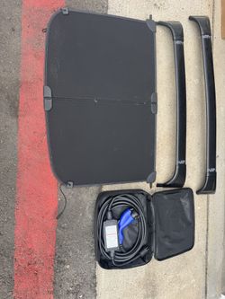 Lexus Nx450PH+ Slow Charger And Cross Racks Cargo Cover