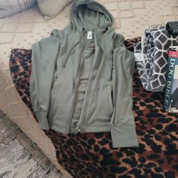 Ladies workout jacket told her it