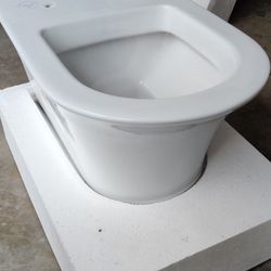 DXV Seagram wall hang toilet canvas white
