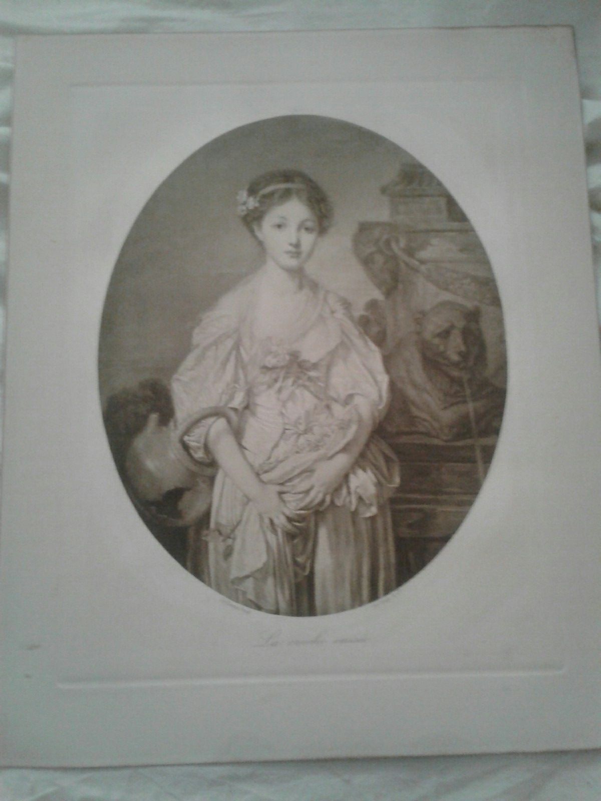 1771 La cruche cassee by Jean Baptise Greuze (1725-Paris-1805)