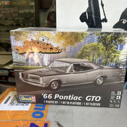 Revell 1966 Pontiac GTO 1:25 Scale Plastic Model Kit