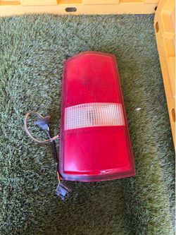 2015 Chevy express Left/Driver Side Tail light