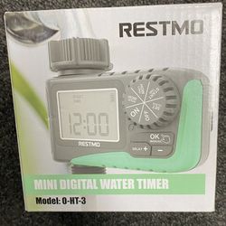 Sprinkler Timer Programmable Water Timer for Garden Hose, Automatic Digital Control | Manual ON/Off | Rain Delay, for Outdoor Faucet