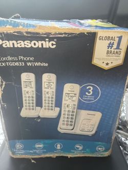 Panasonic Cordless phone White