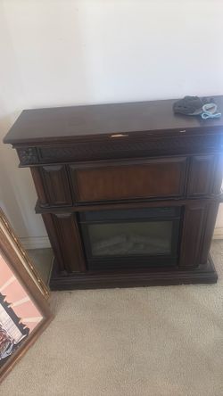 Heating mobile fireplace
