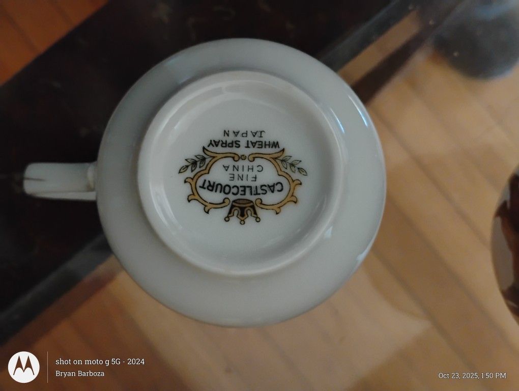 Antique Plates And Cups