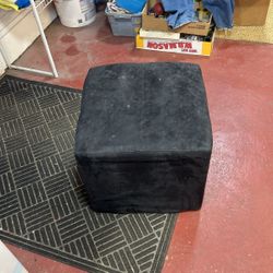 Black Ottoman 