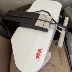 Elna electronic clothing iron press .