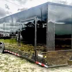 8.5x20 Cargo Trailer | Blackout Package 