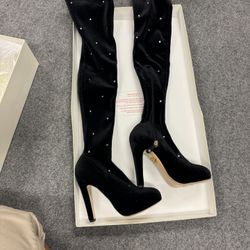 Charlotte Olympia Thigh High Boot