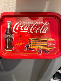 Coca Cola metal tray