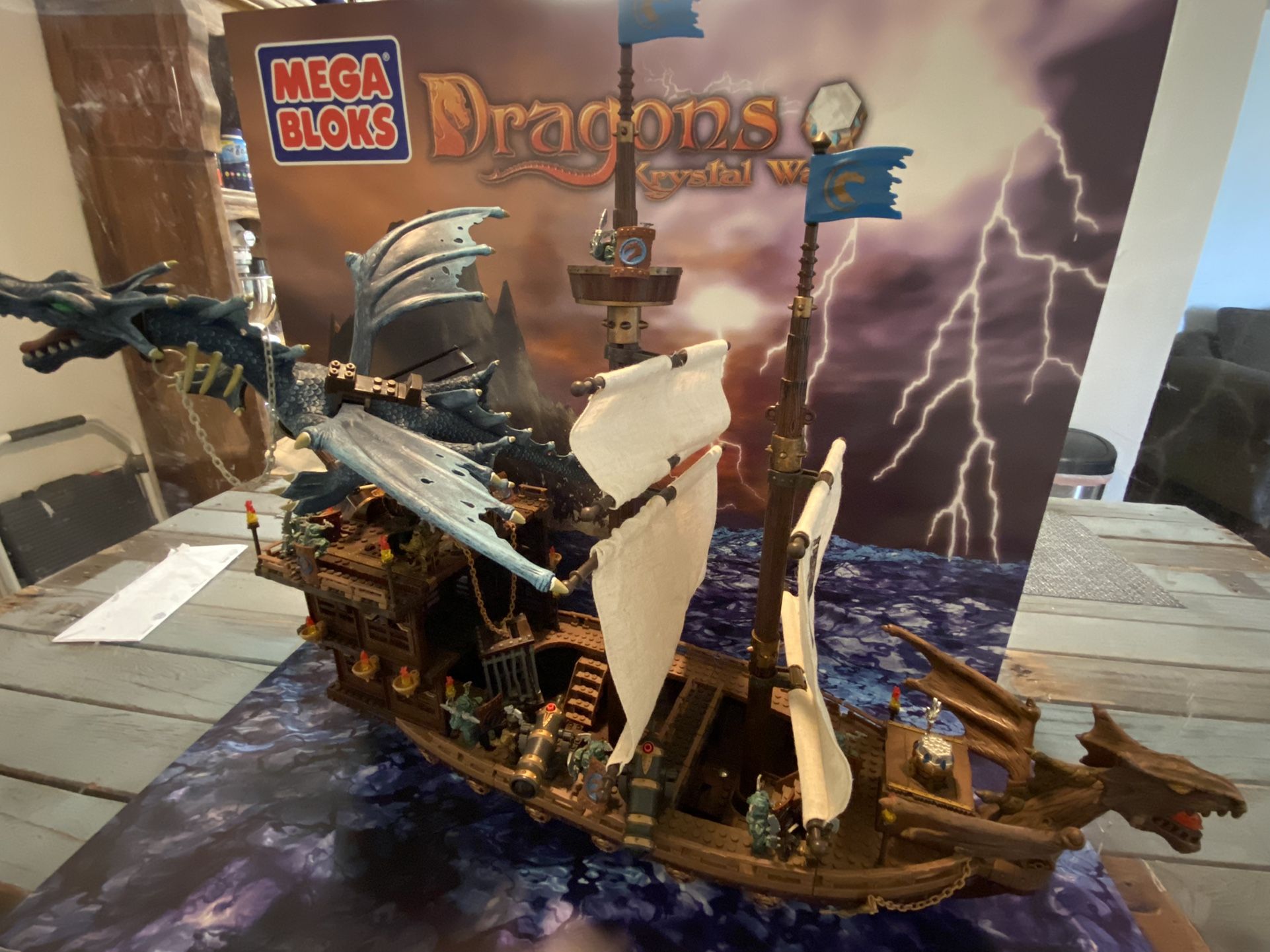 Mega  Blocks Dragons Krystal Wars