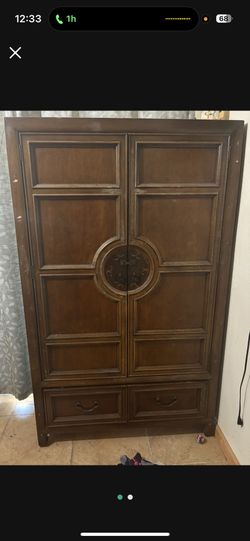 Large Asian Style Armoire