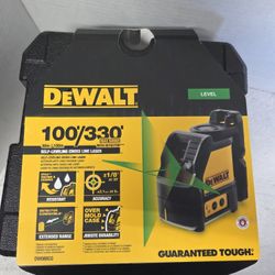 Dewalt Self-Leveling Green Cross Leveling Laser New (Price Is Firm)