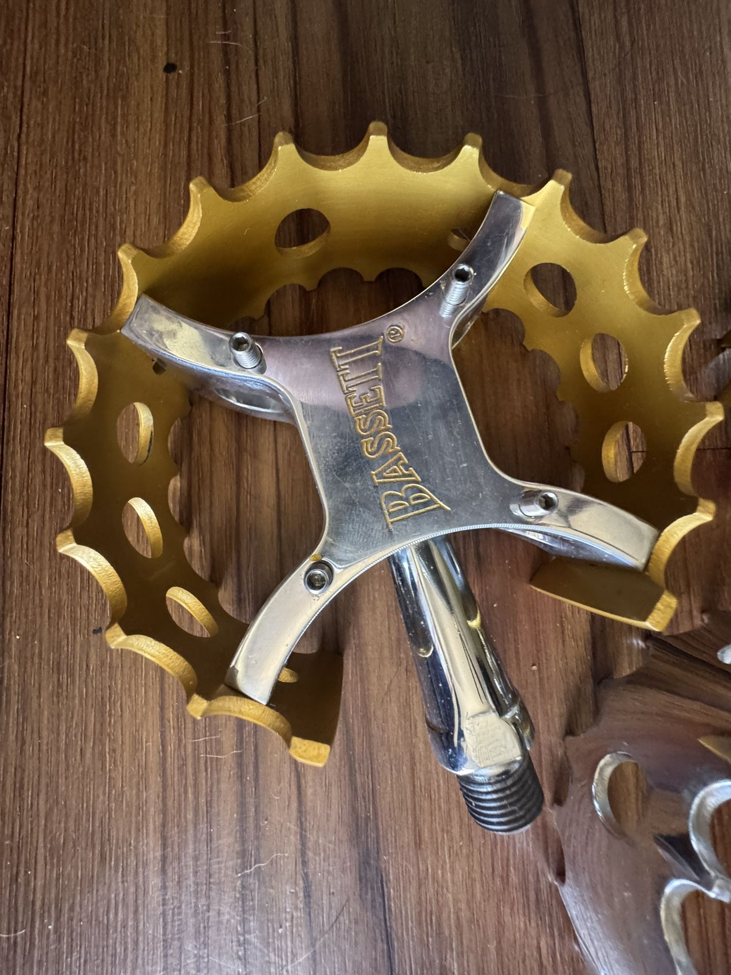 Pédales Ofmega Master Piste/Road - NOS, Quincaillerie Titane, Fabriquées En Italie 1980