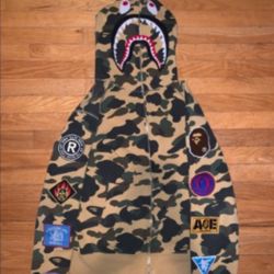 Cotton Camo Bape Hoodie 
