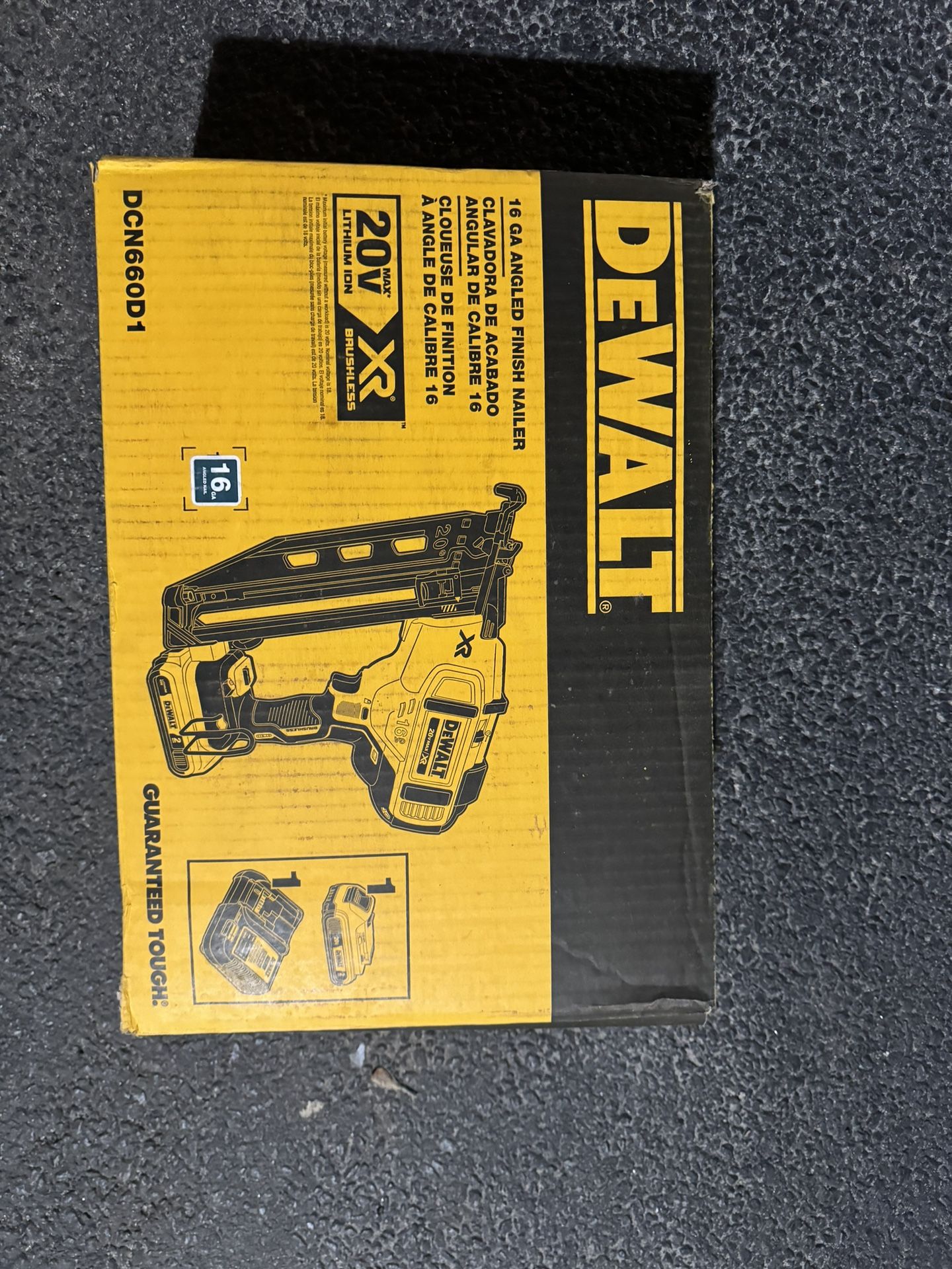 Dewalt 16 Ga Finish Nailer 