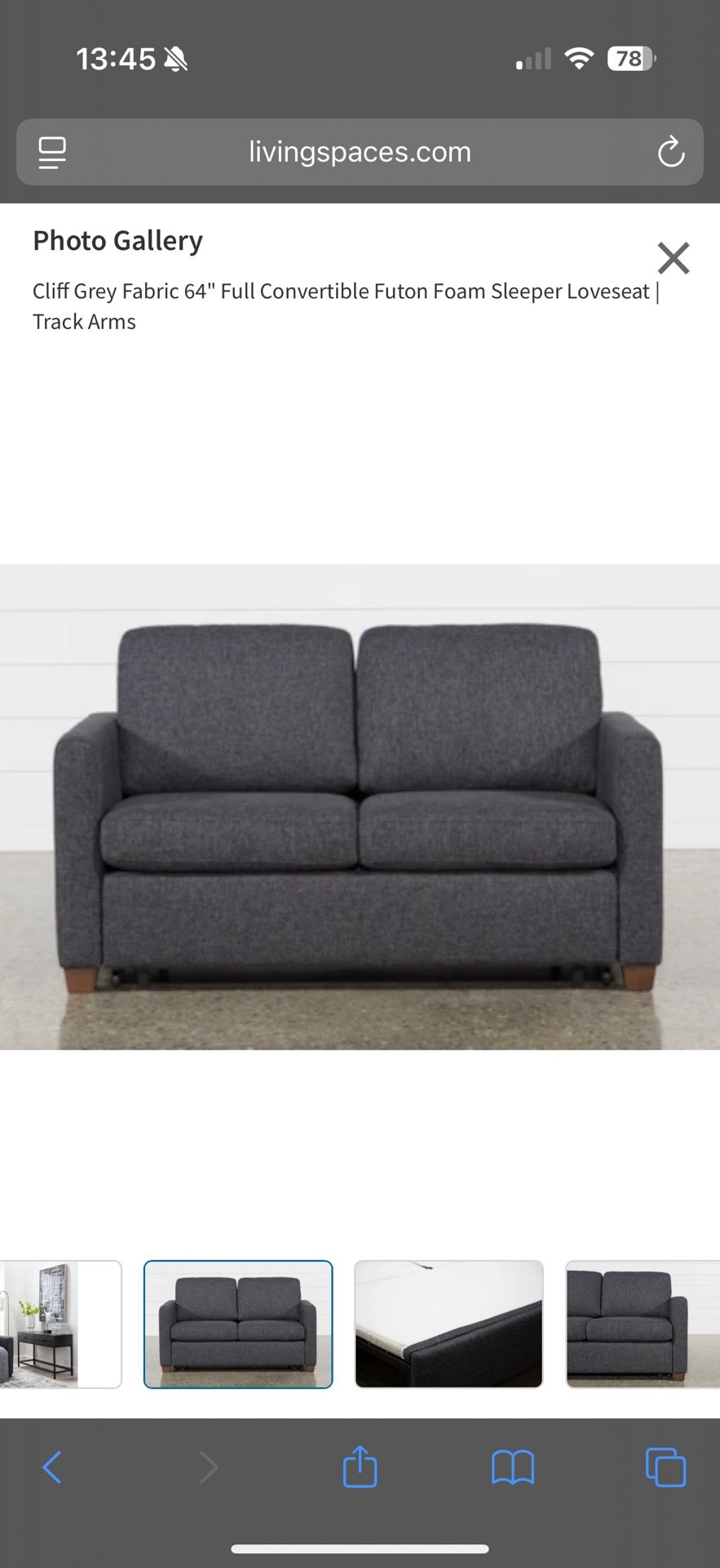 Full Size Pull Out Bet Sofa Couch