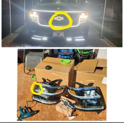Chevy Suburban 2015 -2020 Led Headlights Housing