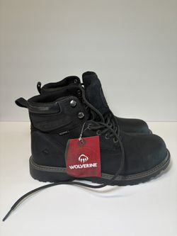 Wolverine Work Boots Size 11 – Black, Open Box (New) 🥾🖤