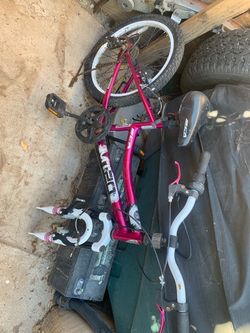 BCA Kids Bike Pink and White mountain bicycle