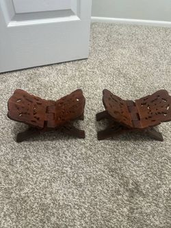 Wooden Book Holders